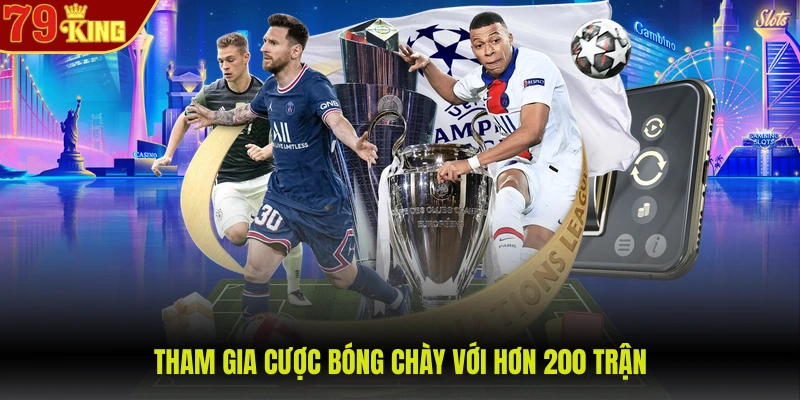Tham gia cược bóng chày với hơn 200 trận